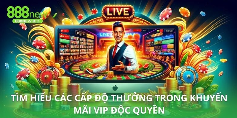 Tìm hiểu các cấp độ thưởng trong khuyến mãi VIP độc quyền